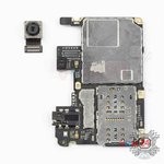 Remove the rear camera