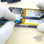 Déconnectez le connecteur de la batterie