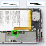 Desconecte el conector de la batería