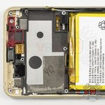 En el marco de la pantalla quedó