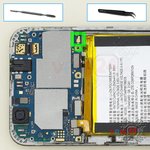 Retire el cable coaxial