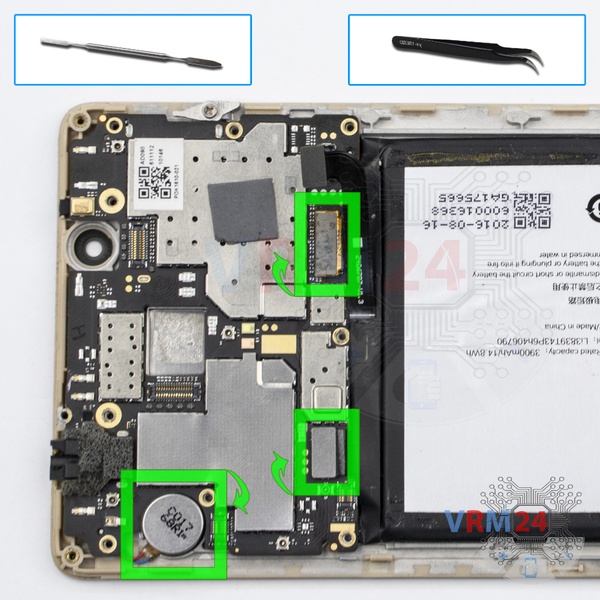 Desconectar os conectores