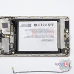 Retirar o cabo coaxial