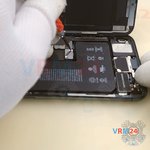 Déconnectez le connecteur de la batterie
