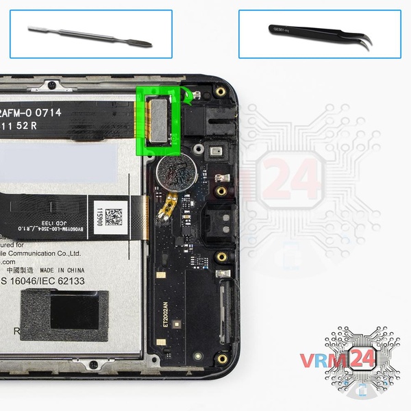 Desconecte el conector