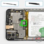 Disconnect the battery connector