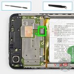 Déconnectez le connecteur de la batterie