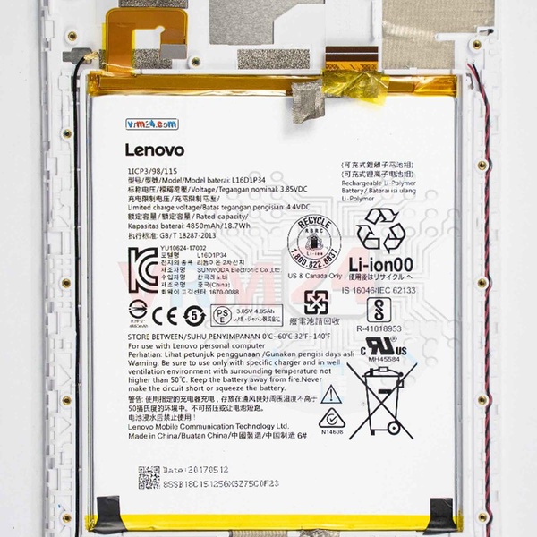 analise-tecnica-de-Lenovo Tab 4 TB-8504X