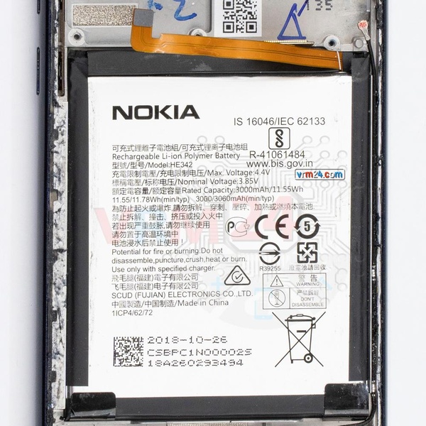 analise-tecnica-de-Nokia 5.1 Plus TA-1105