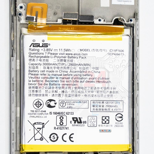 analise-tecnica-de-Asus ZenFone 3 Laser ZC551KL