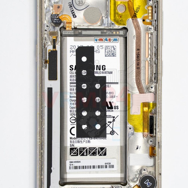 revision-tecnica-de-Samsung Galaxy Note 8 SM-N950