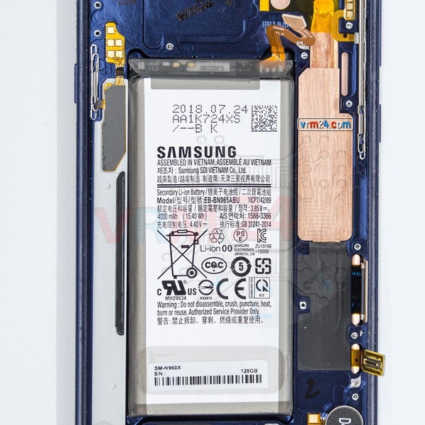 revision-tecnica-de-Samsung Galaxy Note 9 SM-N960