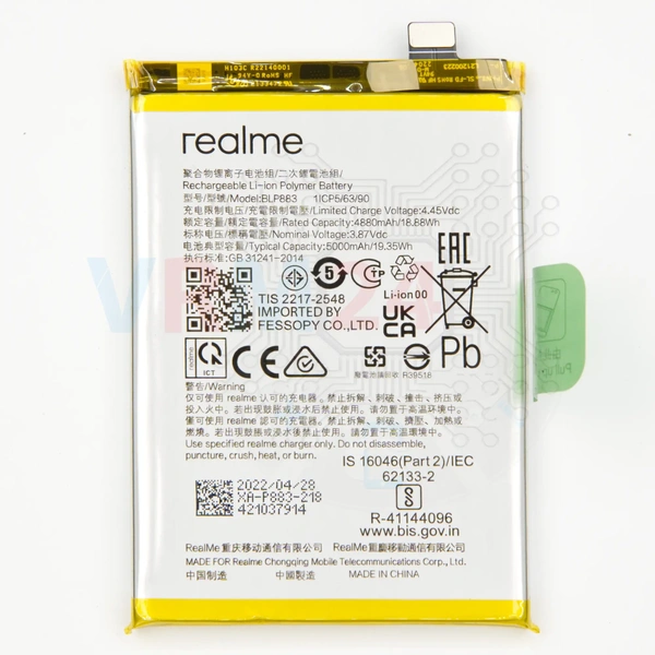 revision-tecnica-de-Realme 9